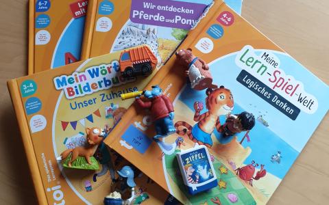 Tiptoibücher und Tonies